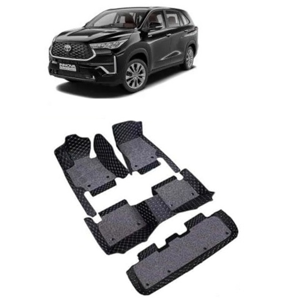 Floor Mats for Innova Hycross - Black